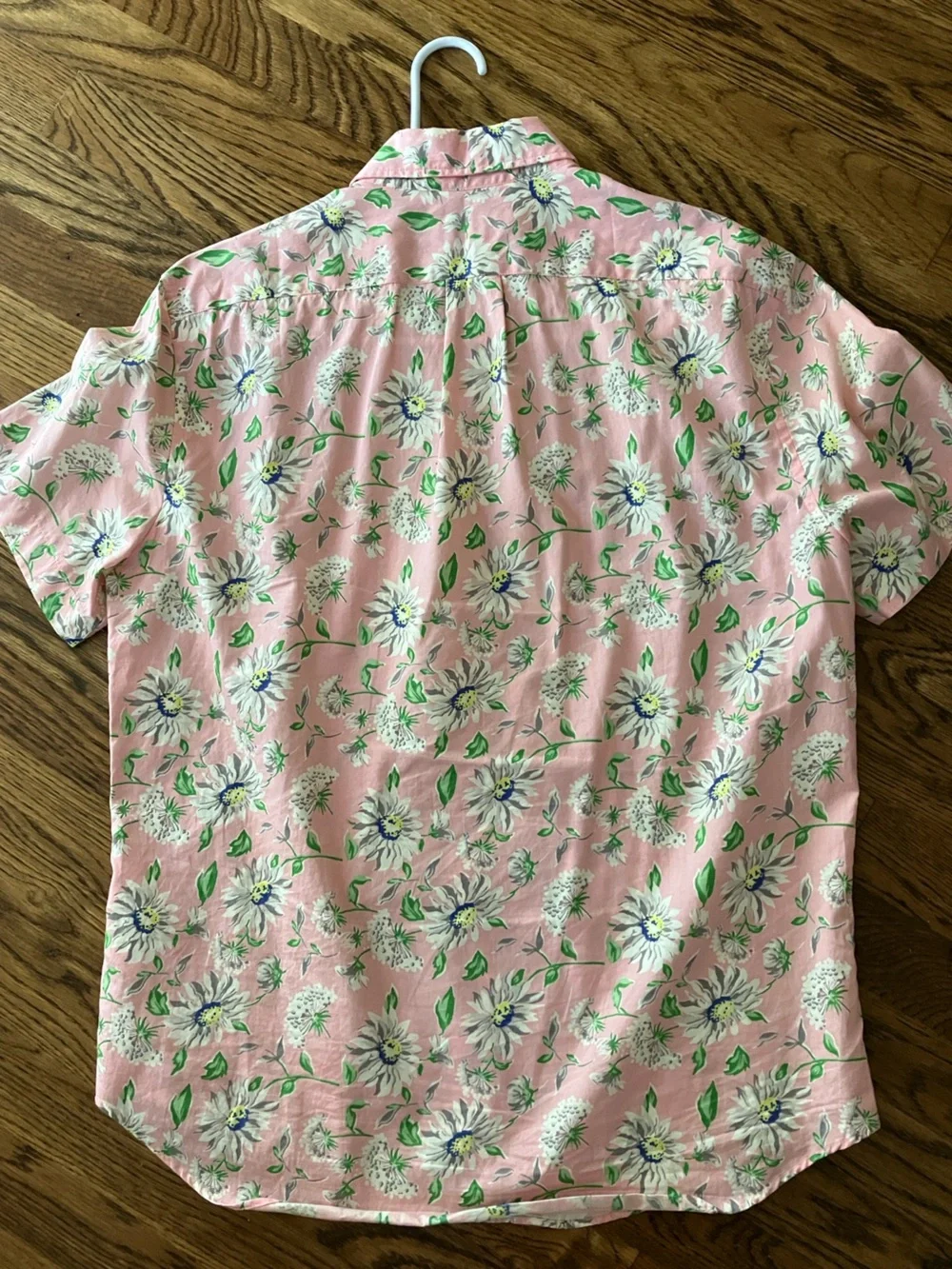 J. Crew men’s floral button down - M
